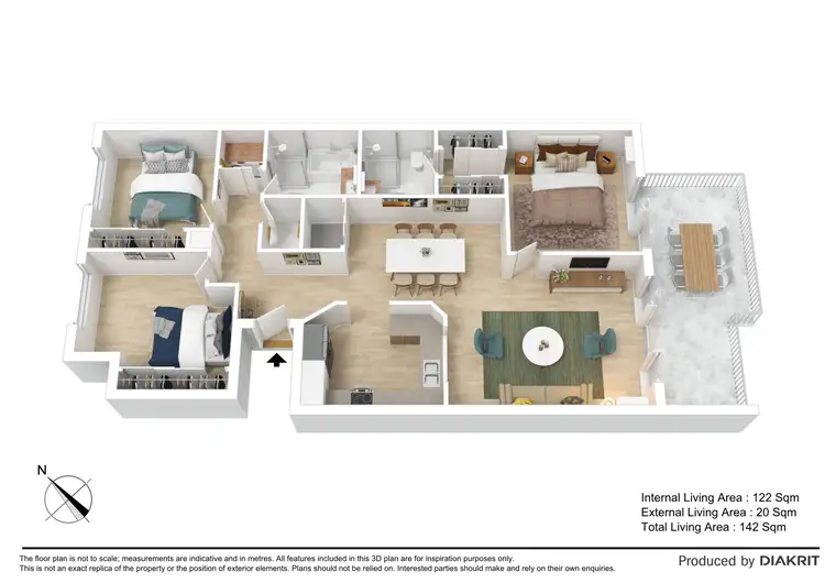 Floorplan of Homely unit listing, 25/50 Enborisoff Street, Taigum QLD 4018