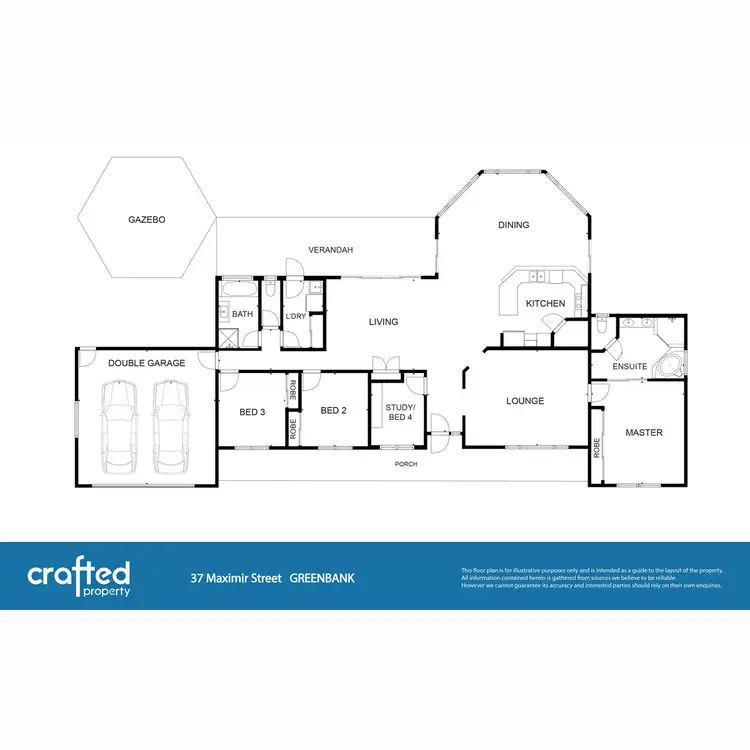 Floorplan of Homely house listing, 37 Maximir Street, Greenbank QLD 4124