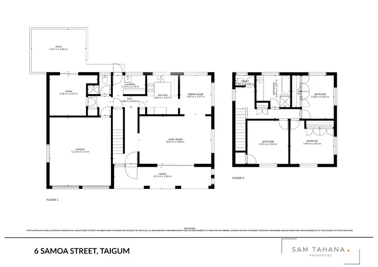 Floorplan of Homely house listing, 6 Samoa Street, Taigum QLD 4018