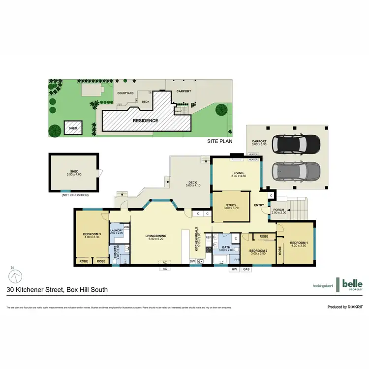 Floorplan of Homely house listing, 30 Kitchener Street, Box Hill South VIC 3128