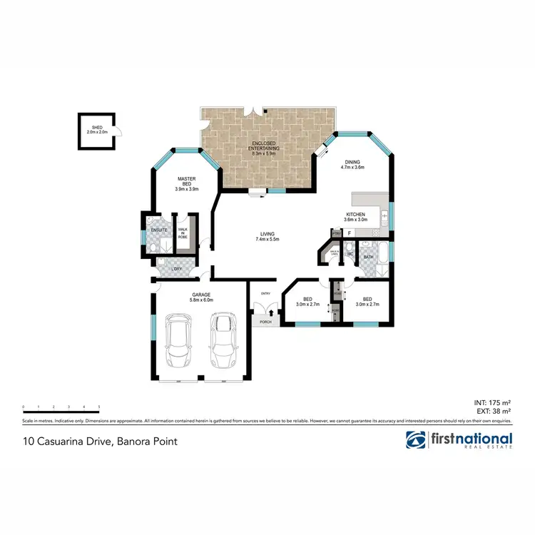 Floorplan of Homely house listing, 10 Casuarina Drive, Banora Point NSW 2486