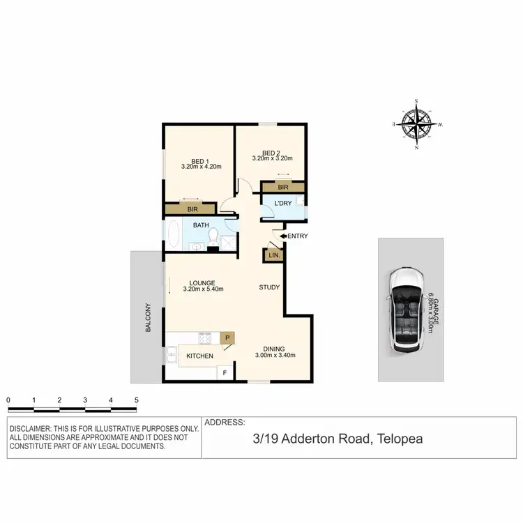 Floorplan of Homely unit listing, 3/19-27 Adderton Road, Telopea NSW 2117