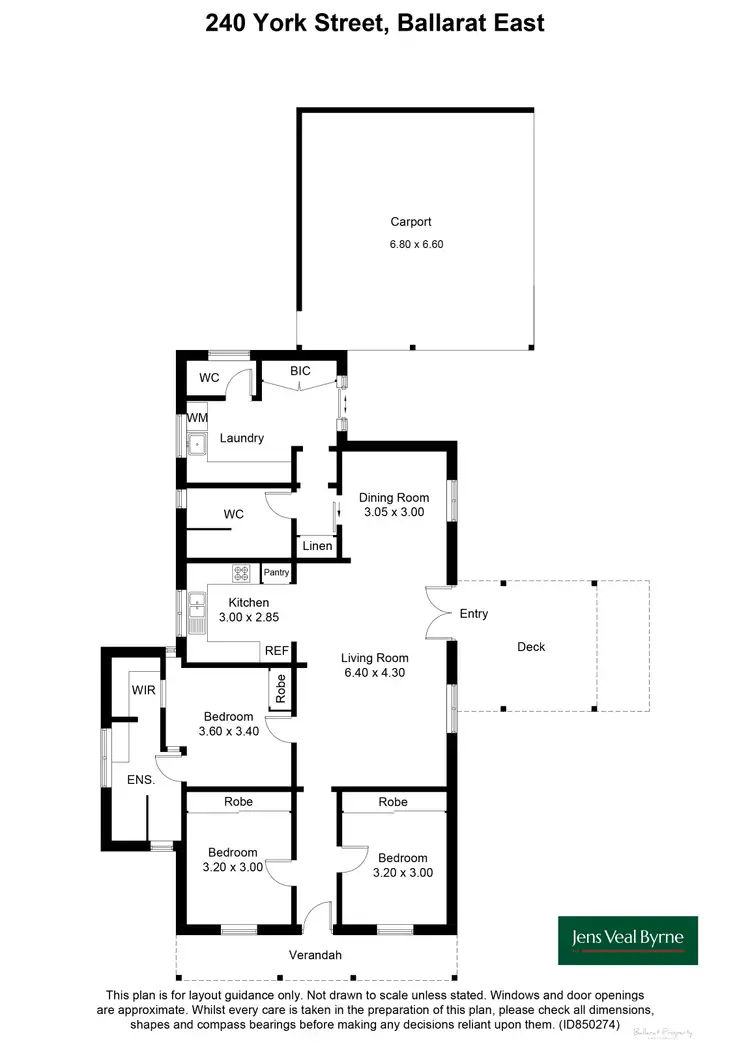 Floorplan of Homely house listing, 240 York Street, Ballarat East VIC 3350