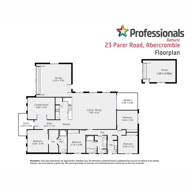 Floorplan of Homely house listing, 23 Parer Road, Abercrombie NSW 2795