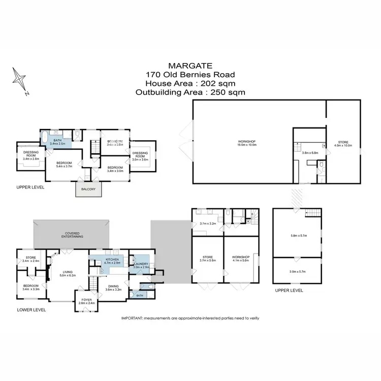 Floorplan of Homely house listing, 170 Old Bernies Road, Margate TAS 7054