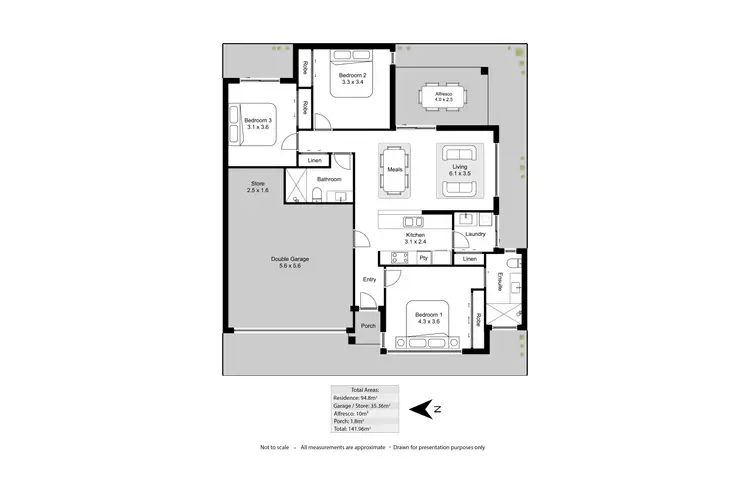 Floorplan of Homely house listing, 32B Davies Crescent, Kardinya WA 6163