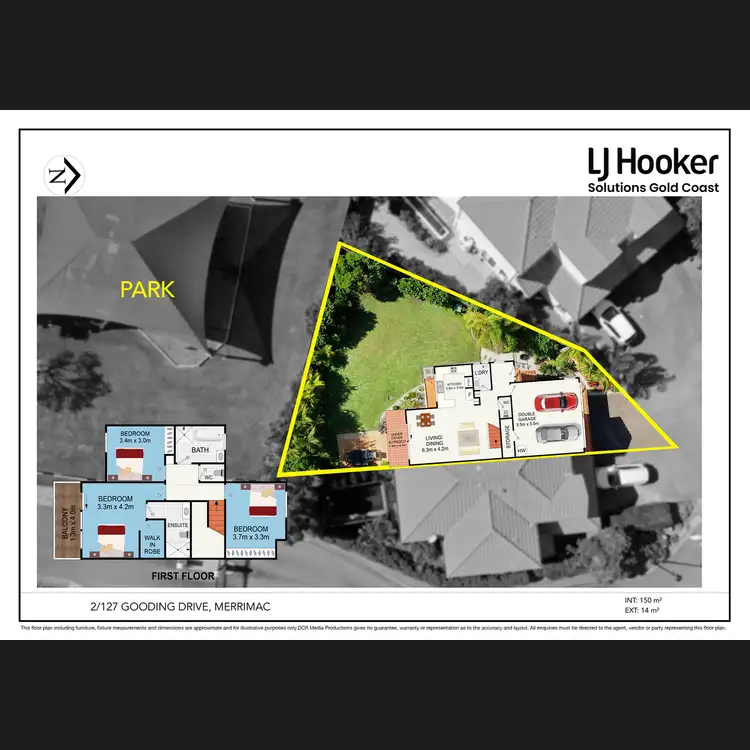Floorplan of Homely house listing, 2/127 Gooding Drive, Merrimac QLD 4226