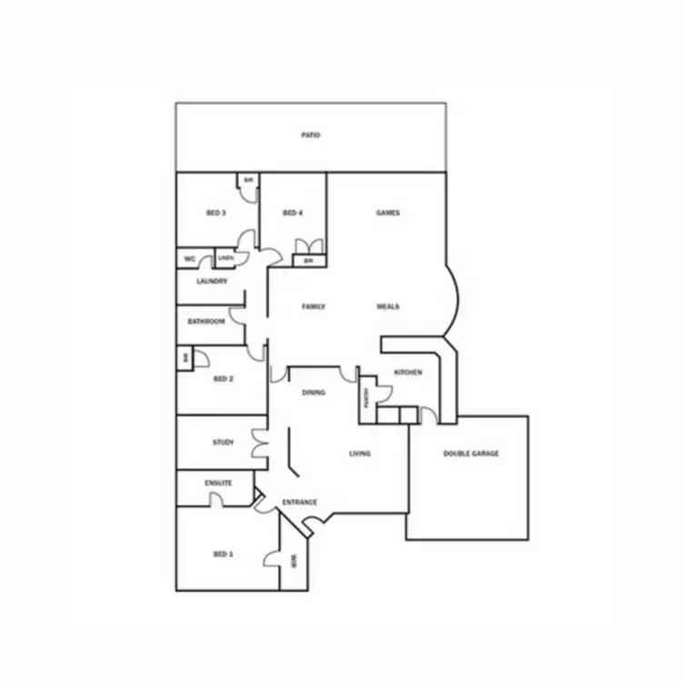 Floorplan of Homely house listing, 26 Strelitz View, Beeliar WA 6164