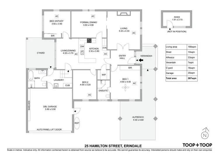 Floorplan of Homely house listing, 1014/60 Hamilton Street, Erindale SA 5066