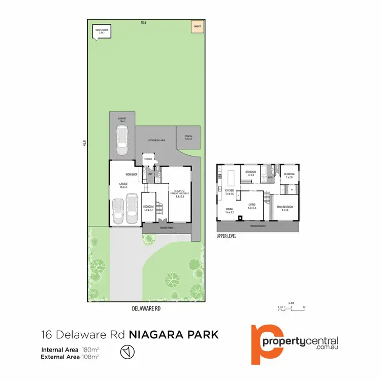 Floorplan of Homely house listing, 16 Delaware Road, Niagara Park NSW 2250