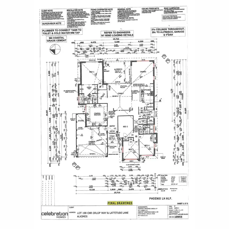 Floorplan of Homely house listing, 4 Orlop Way, Alkimos WA 6038