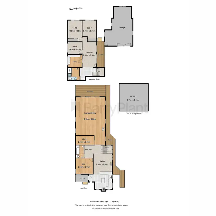 Floorplan of Homely house listing, 173 Belgrave Gembrook Road, Selby VIC 3159