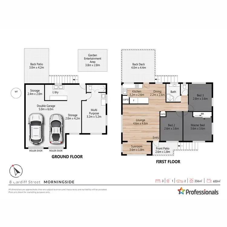 Floorplan of Homely house listing, 8 Cardiff Street, Morningside QLD 4170