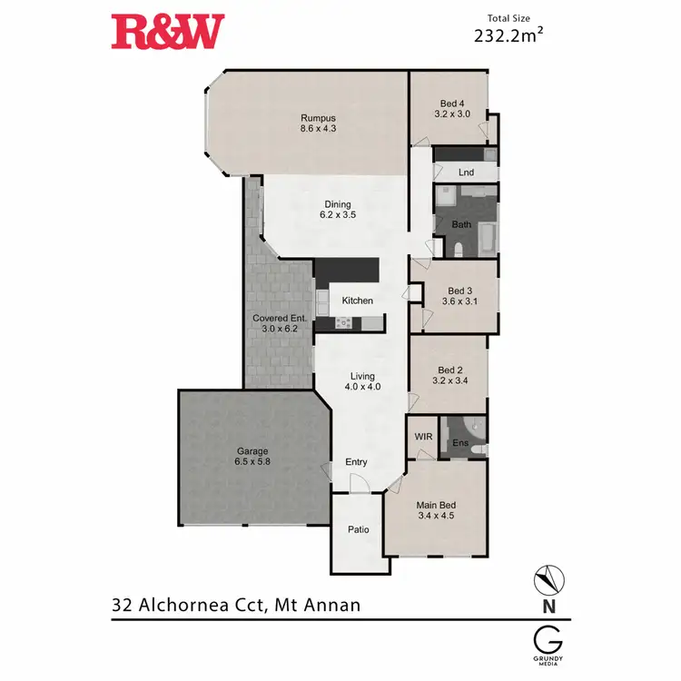Floorplan of Homely house listing, 32 Alchornea Circuit, Mount Annan NSW 2567
