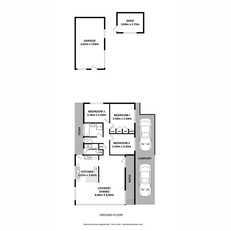 Floorplan of Homely house listing, 8 Aston Place, Leumeah NSW 2560