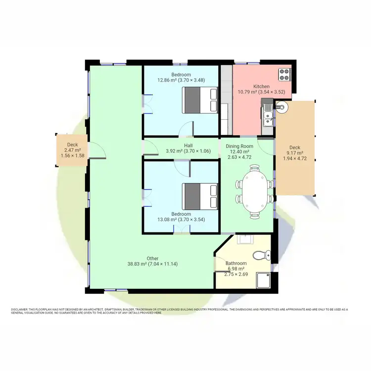 Floorplan of Homely house listing, 11 Dee River Road, Wowan QLD 4702