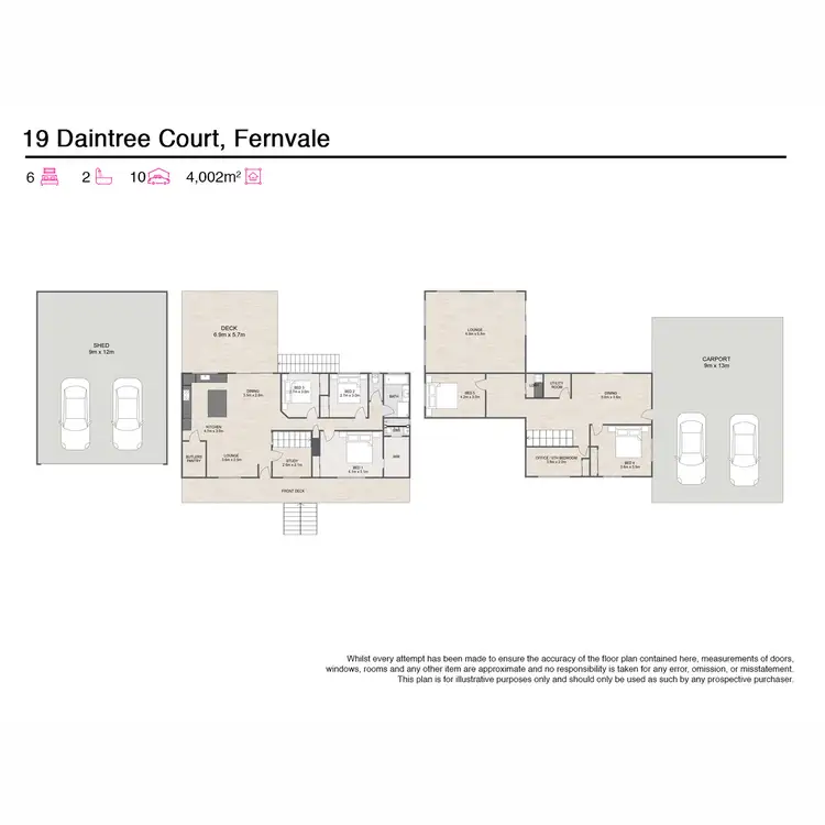 Floorplan of Homely house listing, 19 Daintree Court, Fernvale QLD 4306
