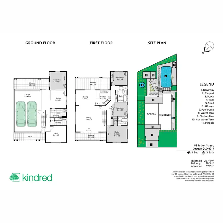 Floorplan of Homely house listing, 89 Esther Street, Deagon QLD 4017