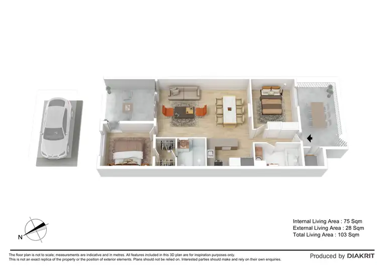 Floorplan of Homely unit listing, 4/275 Cornwall Street, Greenslopes QLD 4120