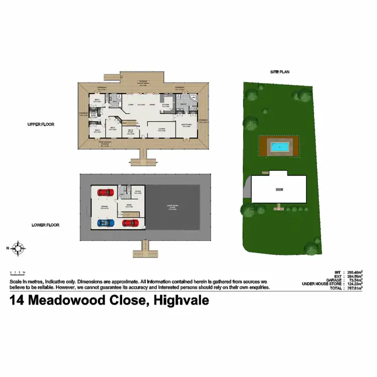 Floorplan of Homely house listing, 14-16 Meadowood Close, Highvale QLD 4520