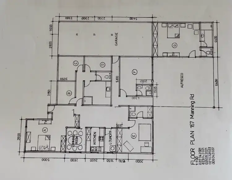 Floorplan of Homely house listing, 167 Manning Road, Bentley WA 6102