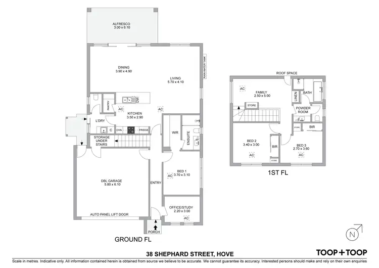 Floorplan of Homely house listing, 38 Shephard Street, Hove SA 5048