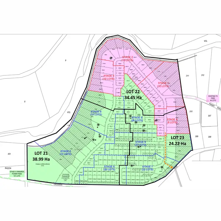Floorplan of Homely land listing, LOT 23 Crossman Road, Boddington WA 6390
