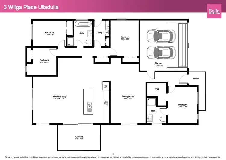 Floorplan of Homely house listing, 3 Wilga Place, Ulladulla NSW 2539