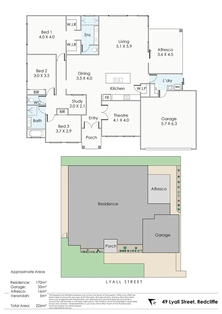 Floorplan of Homely house listing, 49 Lyall Street, Redcliffe WA 6104