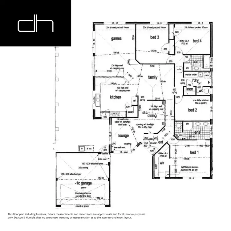 Floorplan of Homely house listing, 20 Hensley Loop, Landsdale WA 6065