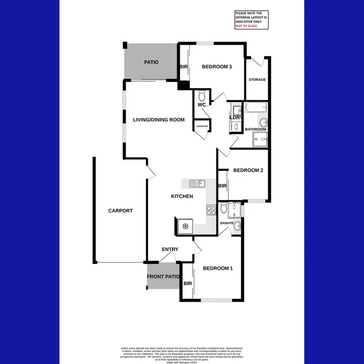 Floorplan of Homely house listing, 9 Linden Close, Beckenham WA 6107