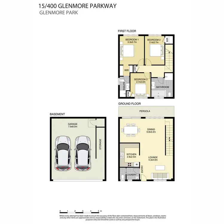Floorplan of Homely townhouse listing, 15/400 Glenmore Parkway, Glenmore Park NSW 2745