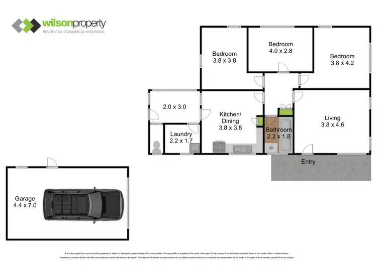 Floorplan of Homely house listing, 12 Gooding Street, Yallourn North VIC 3825