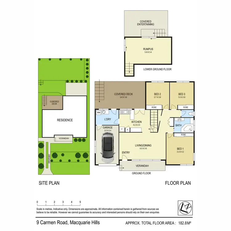 Floorplan of Homely house listing, 9 Carmen Road, Macquarie Hills NSW 2285