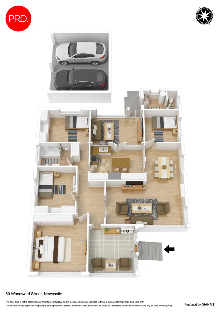 Floorplan of Homely house listing, 50 Woodward Street, Merewether NSW 2291