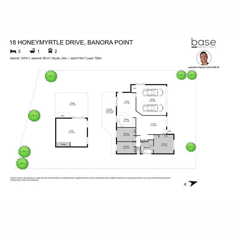 Floorplan of Homely house listing, 18 Honeymyrtle Drive, Banora Point NSW 2486