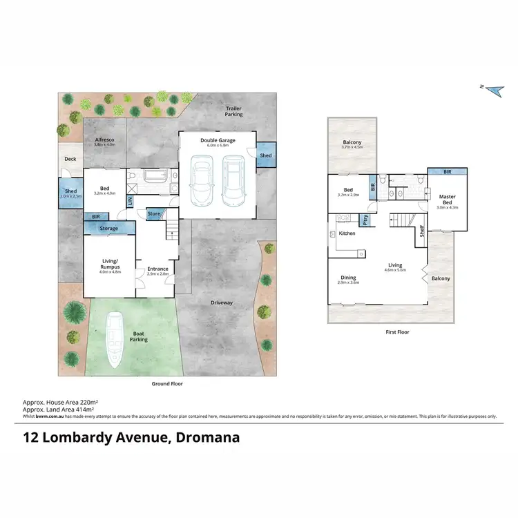 Floorplan of Homely house listing, 12 Lombardy Avenue, Dromana VIC 3936