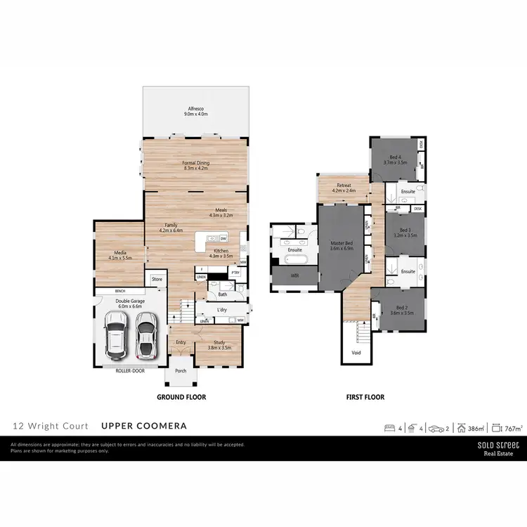 Floorplan of Homely house listing, 12 Wright Court, Upper Coomera QLD 4209