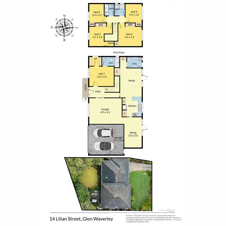 Floorplan of Homely house listing, 14 Lilian Street, Glen Waverley VIC 3150
