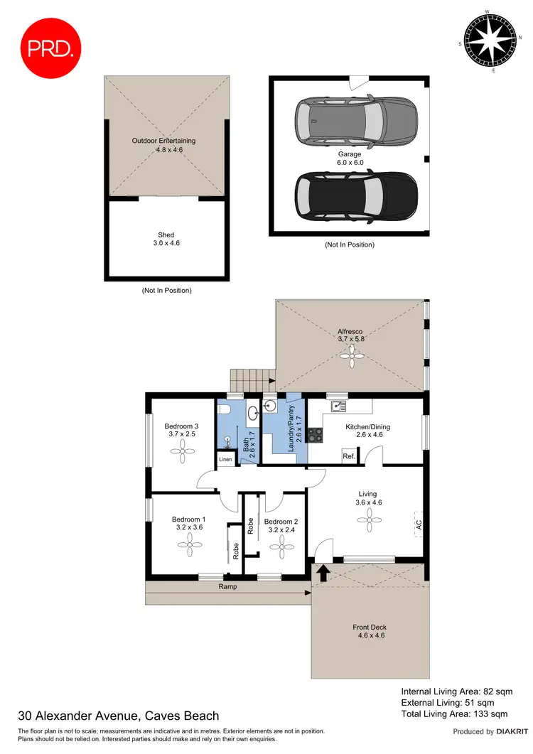 Floorplan of Homely house listing, 30 Alexander Avenue, Caves Beach NSW 2281