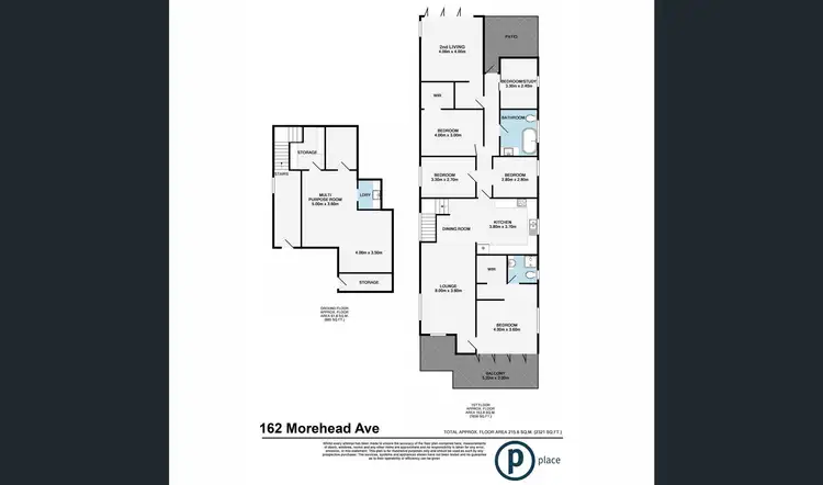 Floorplan of Homely house listing, 162 Morehead Avenue, Norman Park QLD 4170
