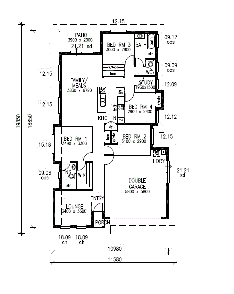 Floorplan of Homely house listing, 7 Tullis Close, Yarrabilba QLD 4207