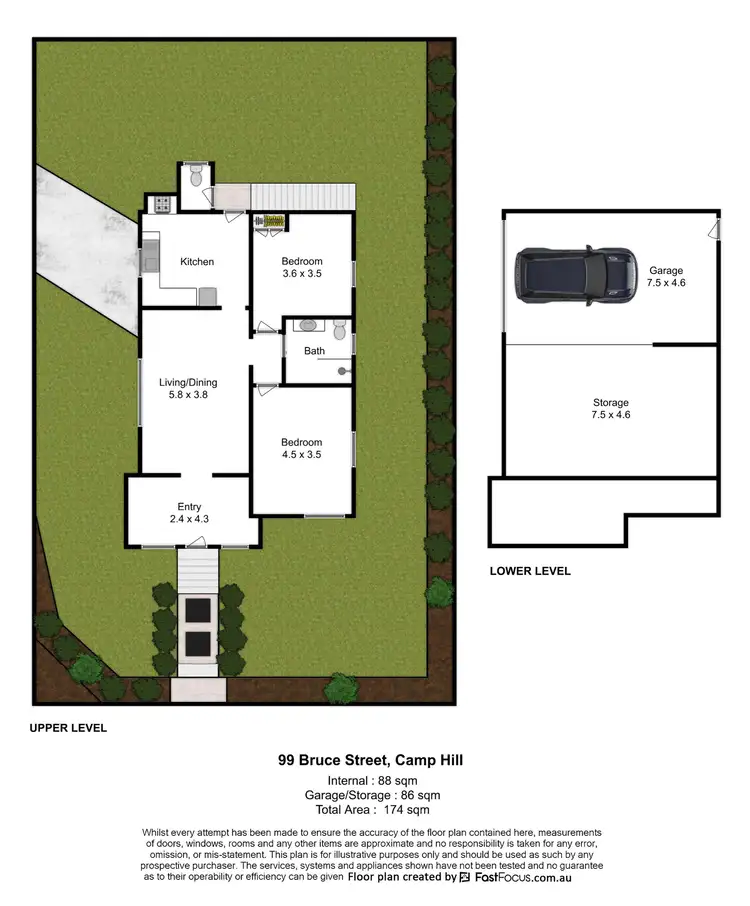 Floorplan of Homely house listing, 82 Stephen Street, Camp Hill QLD 4152