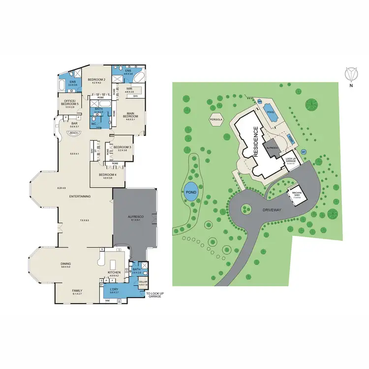 Floorplan of Homely rural property listing, 87 Oswald Road, Oswald NSW 2321