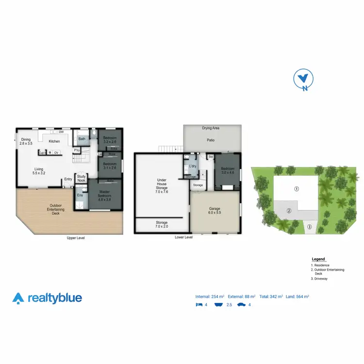 Floorplan of Homely house listing, 8 Timbertop Mead, Burleigh Heads QLD 4220