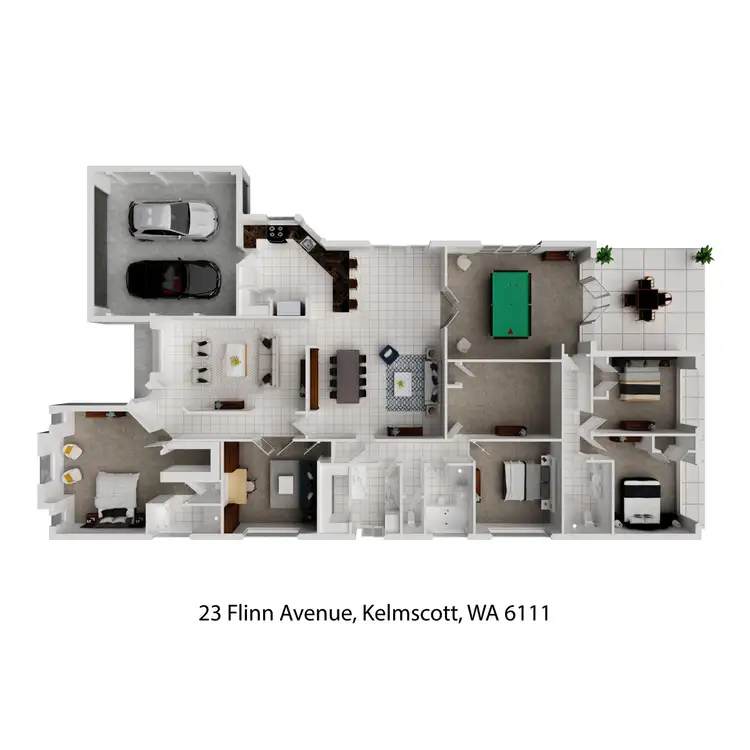 Floorplan of Homely house listing, 23 Flinn Avenue, Kelmscott WA 6111