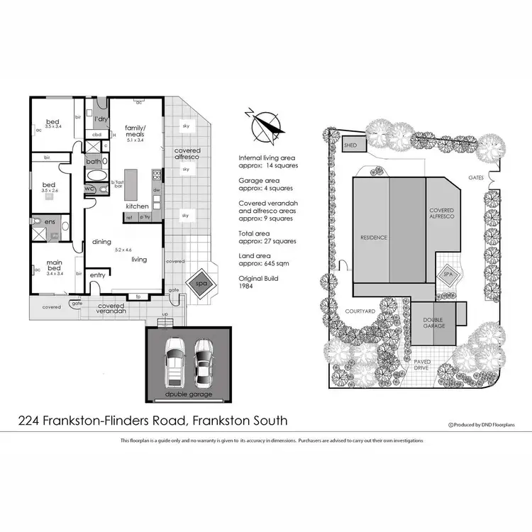 Floorplan of Homely house listing, 224 Frankston-Flinders Road, Frankston South VIC 3199