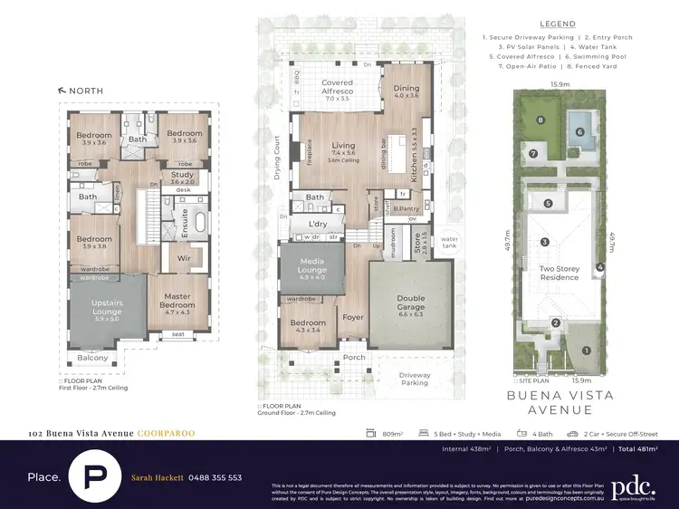 Floorplan of Homely house listing, 102 Buena Vista Avenue, Coorparoo QLD 4151
