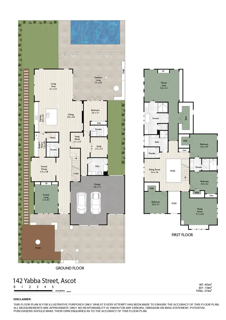 Floorplan of Homely house listing, 142 Yabba Street, Ascot QLD 4007