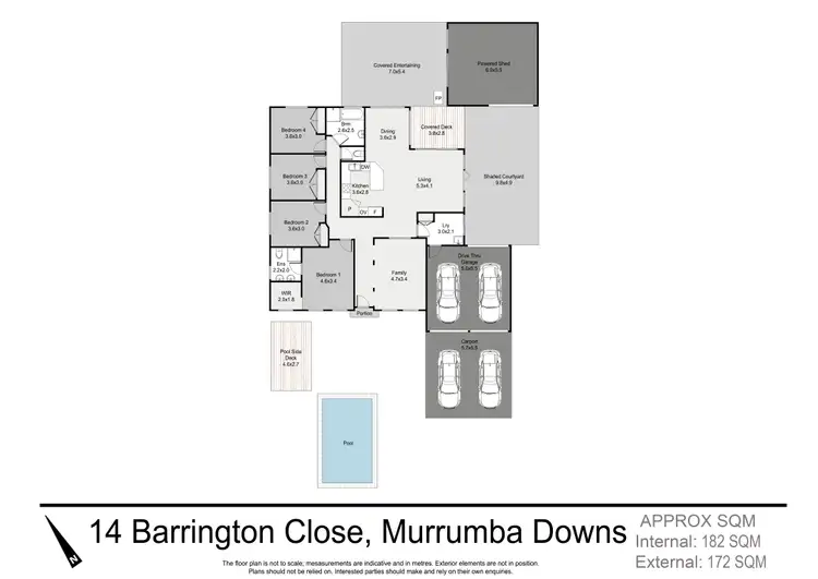 Floorplan of Homely house listing, 14 Barrington Close, Murrumba Downs QLD 4503
